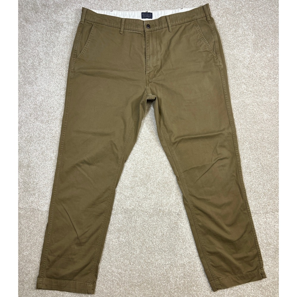 Levi Strauss & Co Mens Two Horse Brand Tan Chino‎ Straight Leg Pants W38 L32